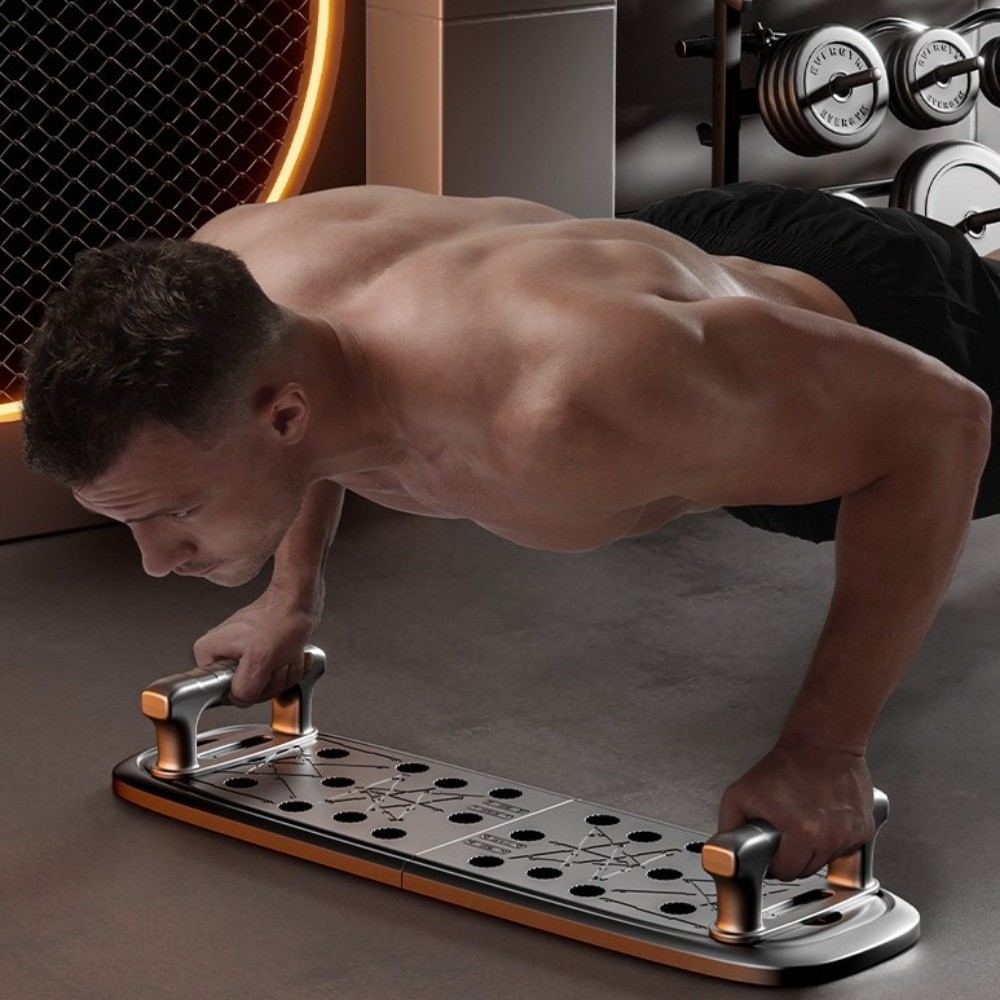 Push Up Board - Met handgrepen, draagbaar, antislip, opvouwbaar, voor