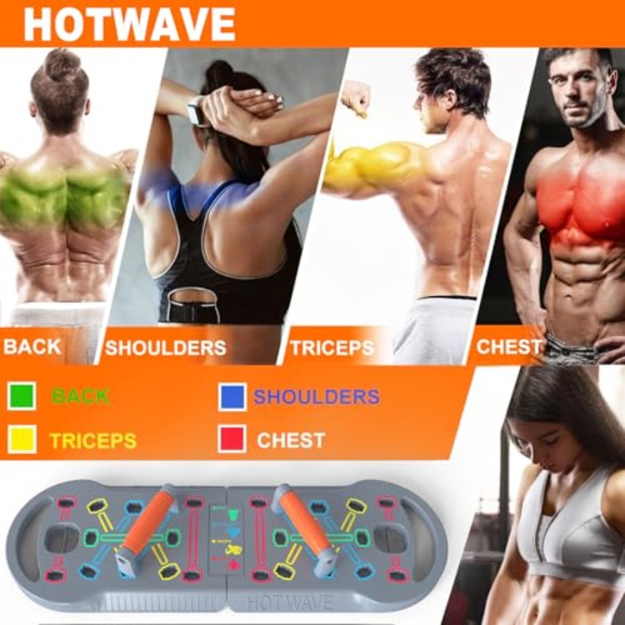 Homegym push-up board: draagba - Push Up Board recensie en prijs