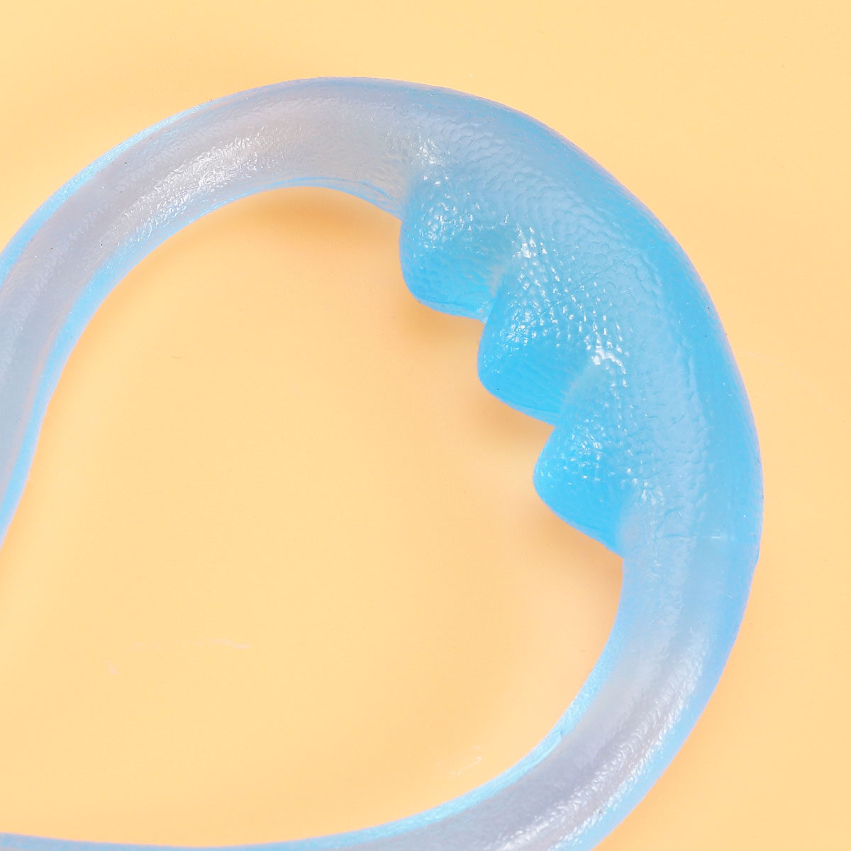 Blauwe figuur 8 siliconen yoga - Yoga Fitness Resistance Band recensie en prijs